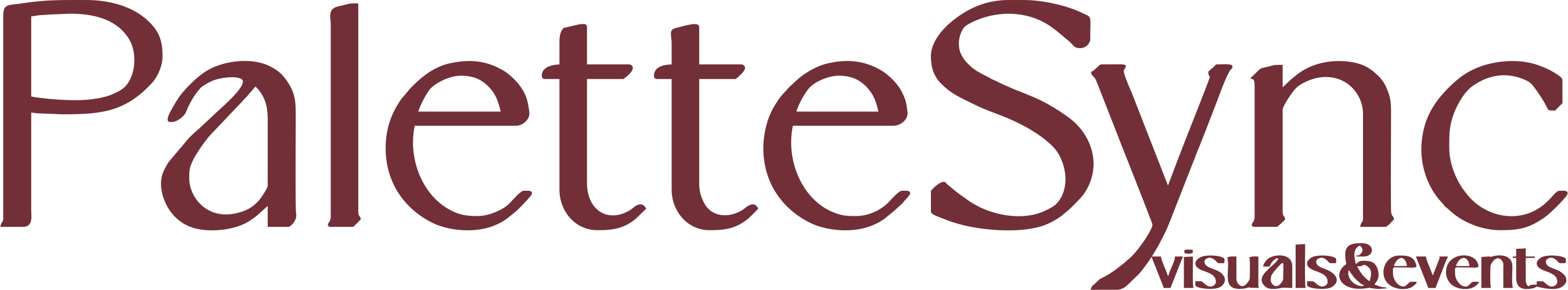 PaletteSync Visuals & Events